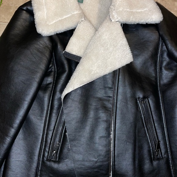 Plus Size Faux Leather Jacket by Wild Fable - Picture 3 of 3